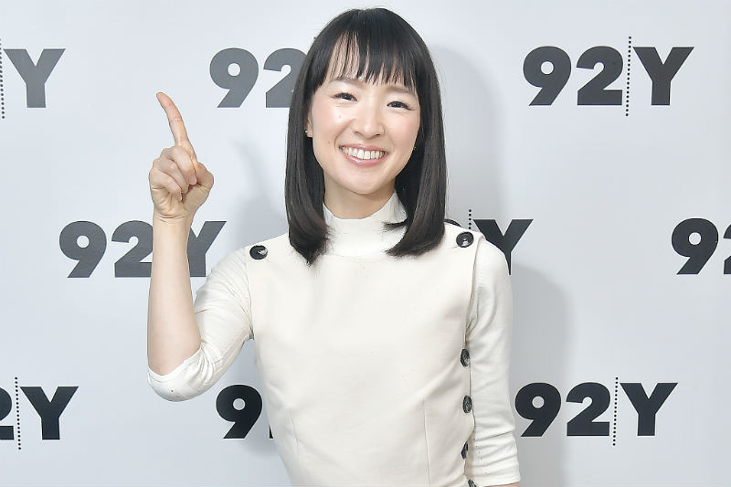 Author and series host Marie Kondo poses before taking part in Netflix's Tidying Up With Marie Kondo screening and conversation at 92nd Street Y on 8 January 2019 in New York City (Michael Loccisano/Getty Images)