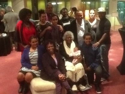 Bonita Mabo with some of Eddie's descendants